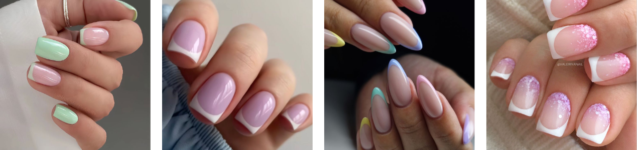 весенний маникюр френч